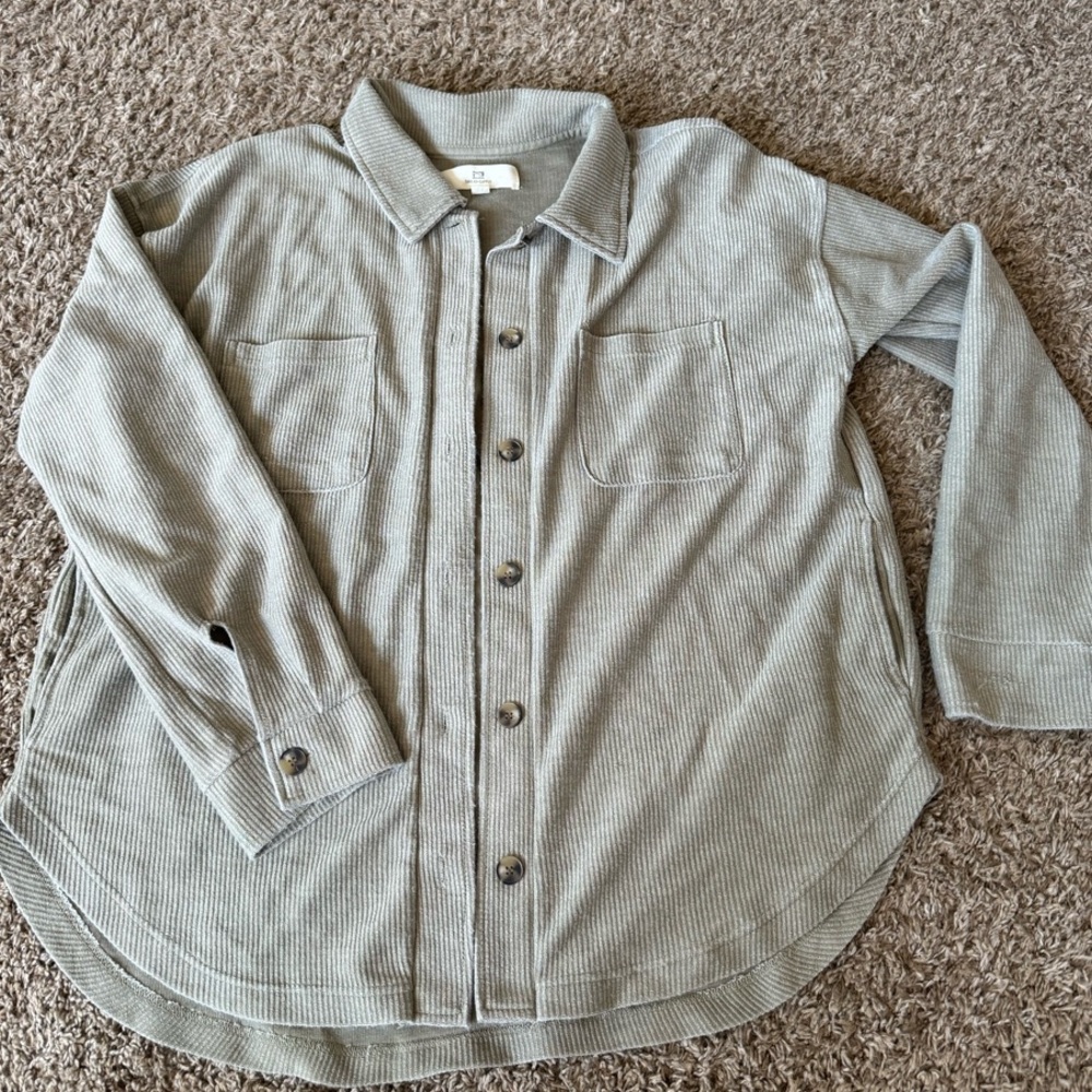 Women’s Olive Green Shacket